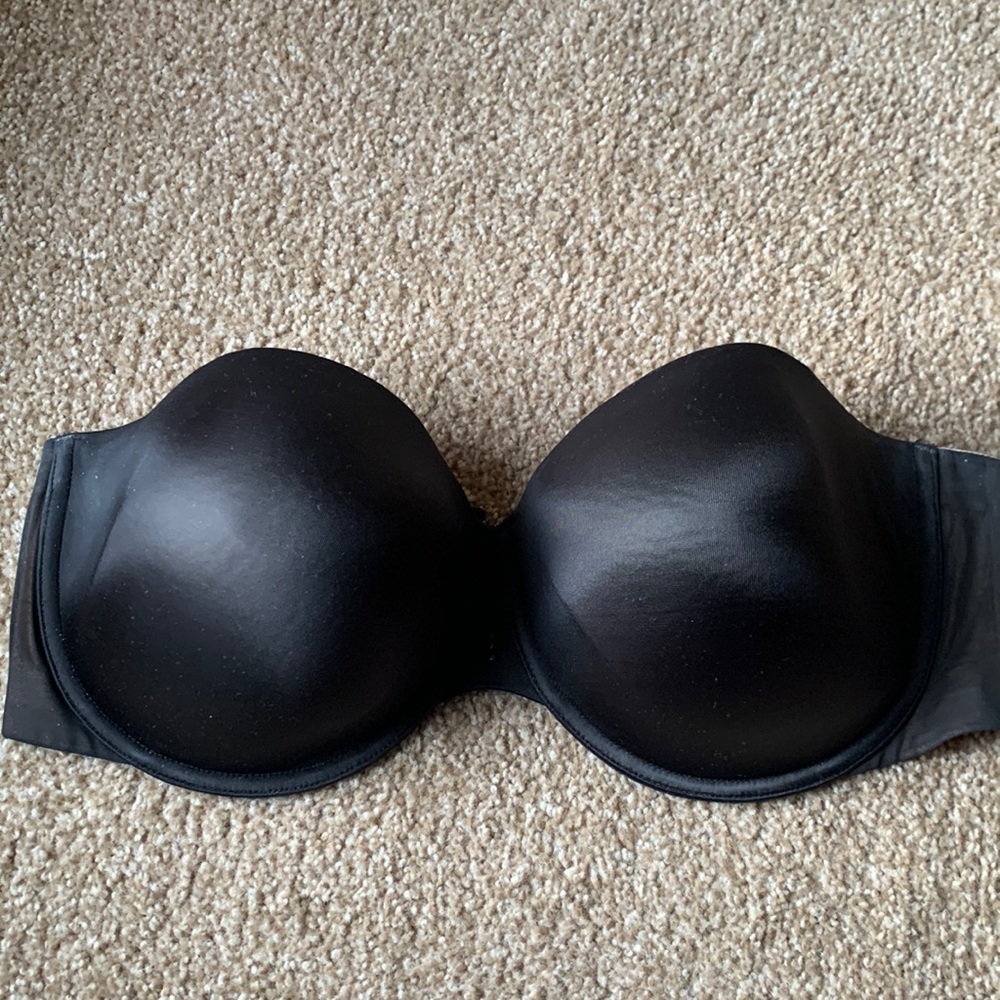 Victoria’s Secret Multi Way Strapless Bra Black Size 40DD